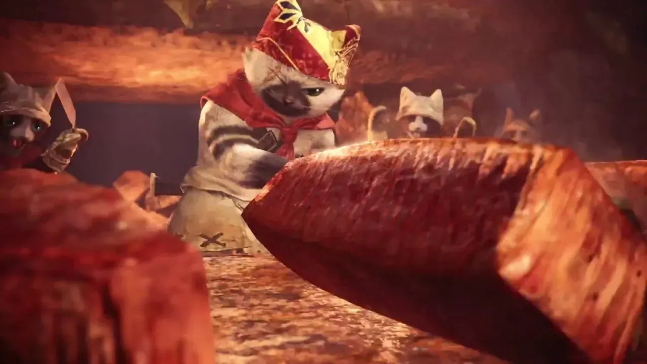 Monster Hunter World: Canteen system
